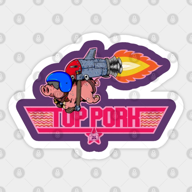 Top Pork Sticker by JGTsunami